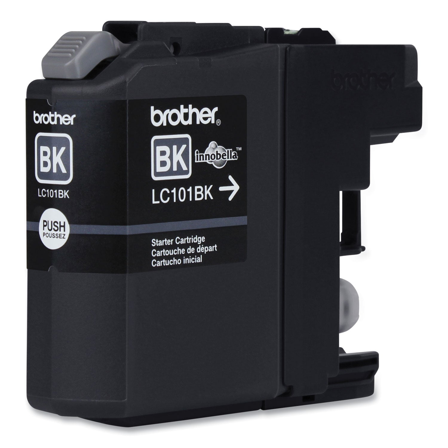 Brother Innobella LC101BK Original Standard Yield Inkjet Ink Cartridge - Black - 1 Each