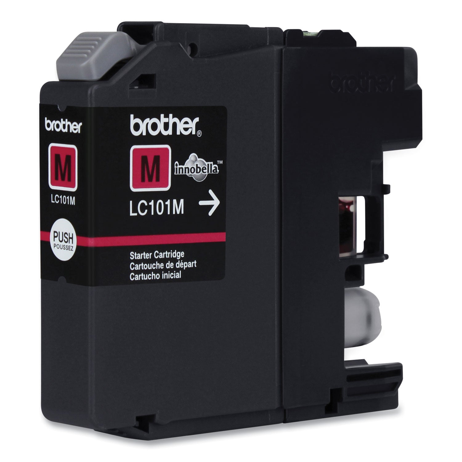 Brother Innobella LC101M Original Standard Yield Inkjet Ink Cartridge - Magenta - 1 Each