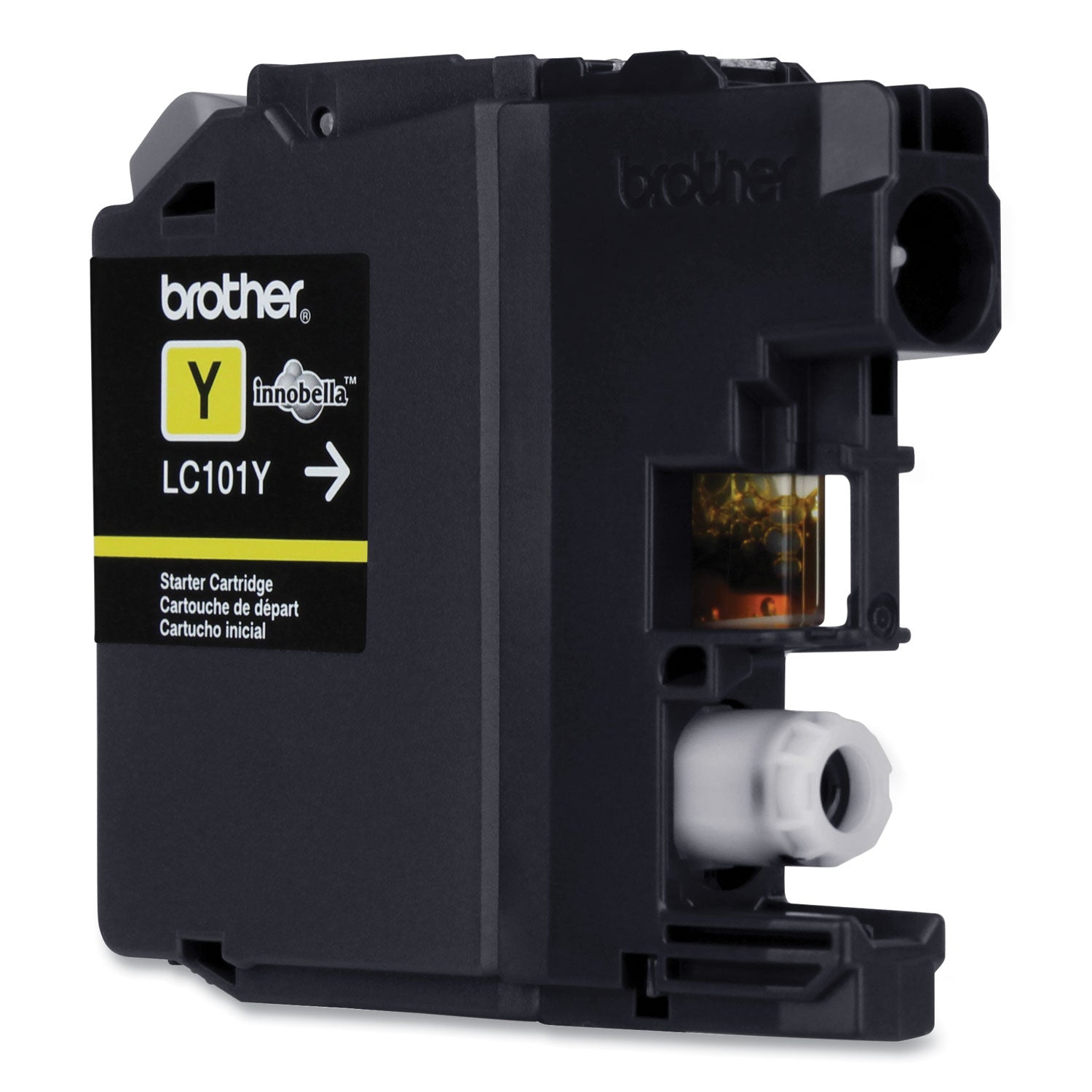 Brother Innobella LC101Y Original Standard Yield Inkjet Ink Cartridge - Yellow - 1 Each