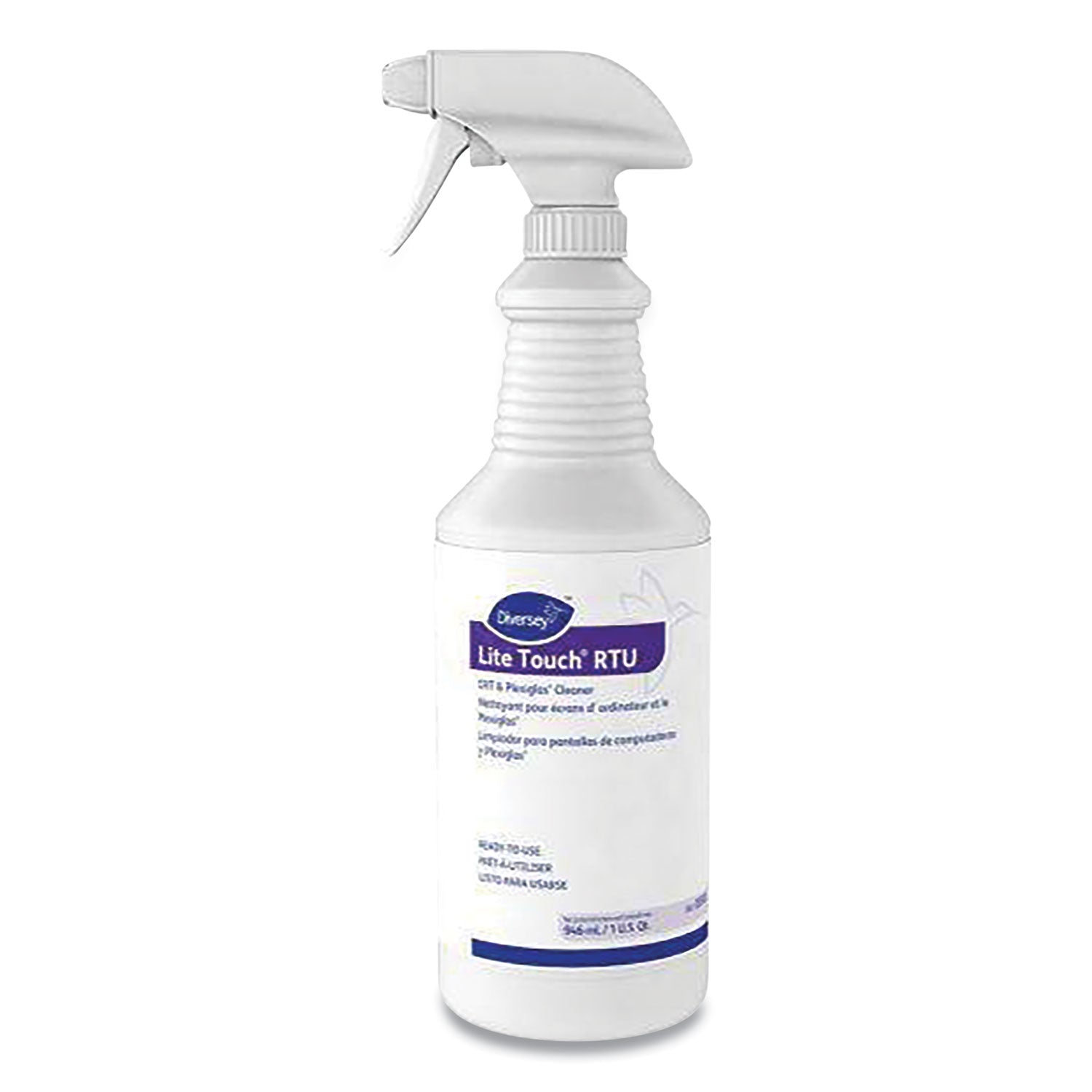 For Multi Surface, Multipurpose - 1 quart - Sturdy, Ammonia-free, Solvent-free, Fragrance-free - PurpleSpray Bottle - 12 / Carton