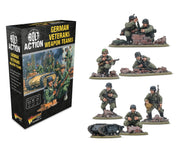 Warlord Games German Army Veteran Weapons Teams - 28mm Scale Resin Miniatures for Bolt Action Highly Detailed World War 2 Miniatures