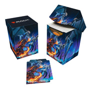 Ultra Pro - Final Fantasy x Universes Beyond Bahamut and Ifrit (Gift Bundle Packaging) 100+ Deck Box for Magic: The Gathering
