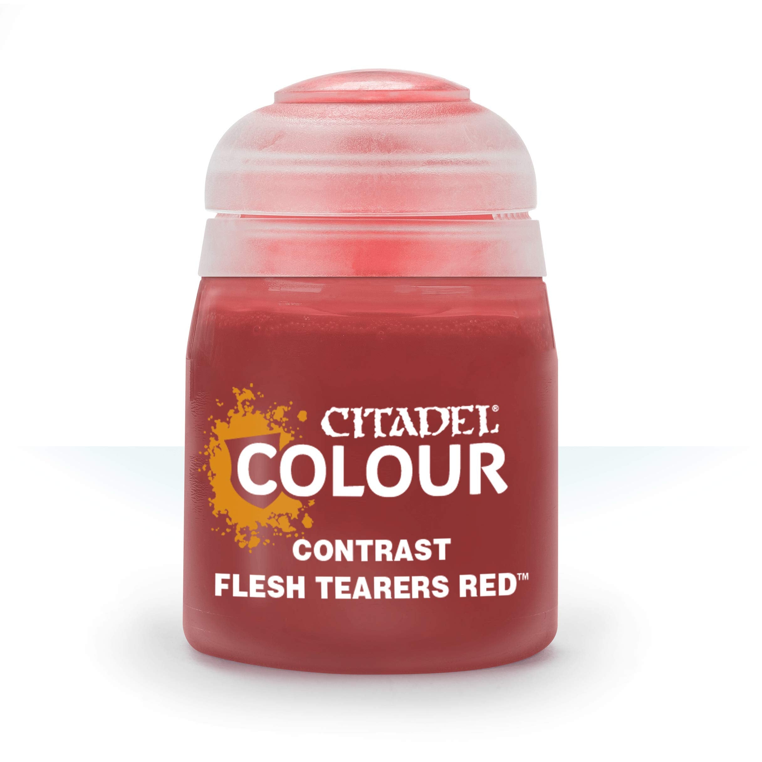 Citadel Games Workshop Flesh Tearers Red Paint - Wh Colour - Contrast Model Paint - 18ml