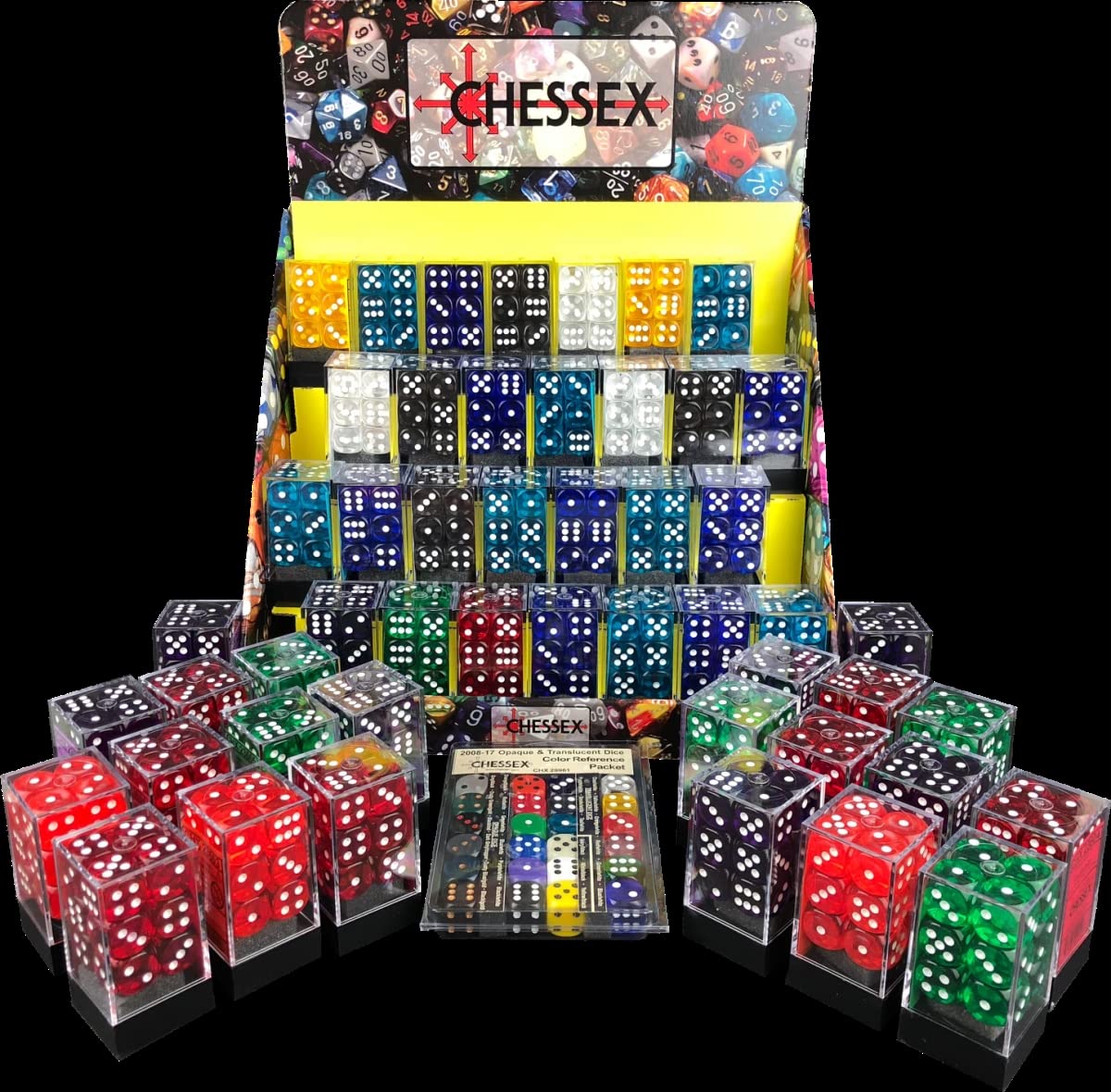CHESSEX MANUFACTURING Dice: Box of 50: TR 16mm
