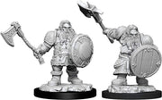D&D: Nolzur's Marvelous Minis: Male Dwarf Fighter W11 (Unpainted)