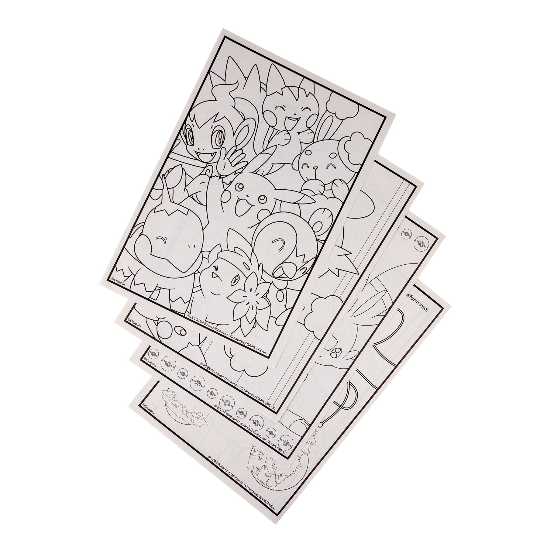 Coloring Book, Pokemon, 96 Pages