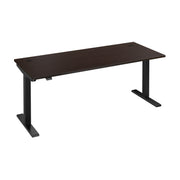 Bush Business Furniture Move 40 Series 72W x 30D Electric Height Adjustable Standing Desk in Mocha Cherry with Black Base - 71.02" Width x 29.37" Depth x 28.17" Height