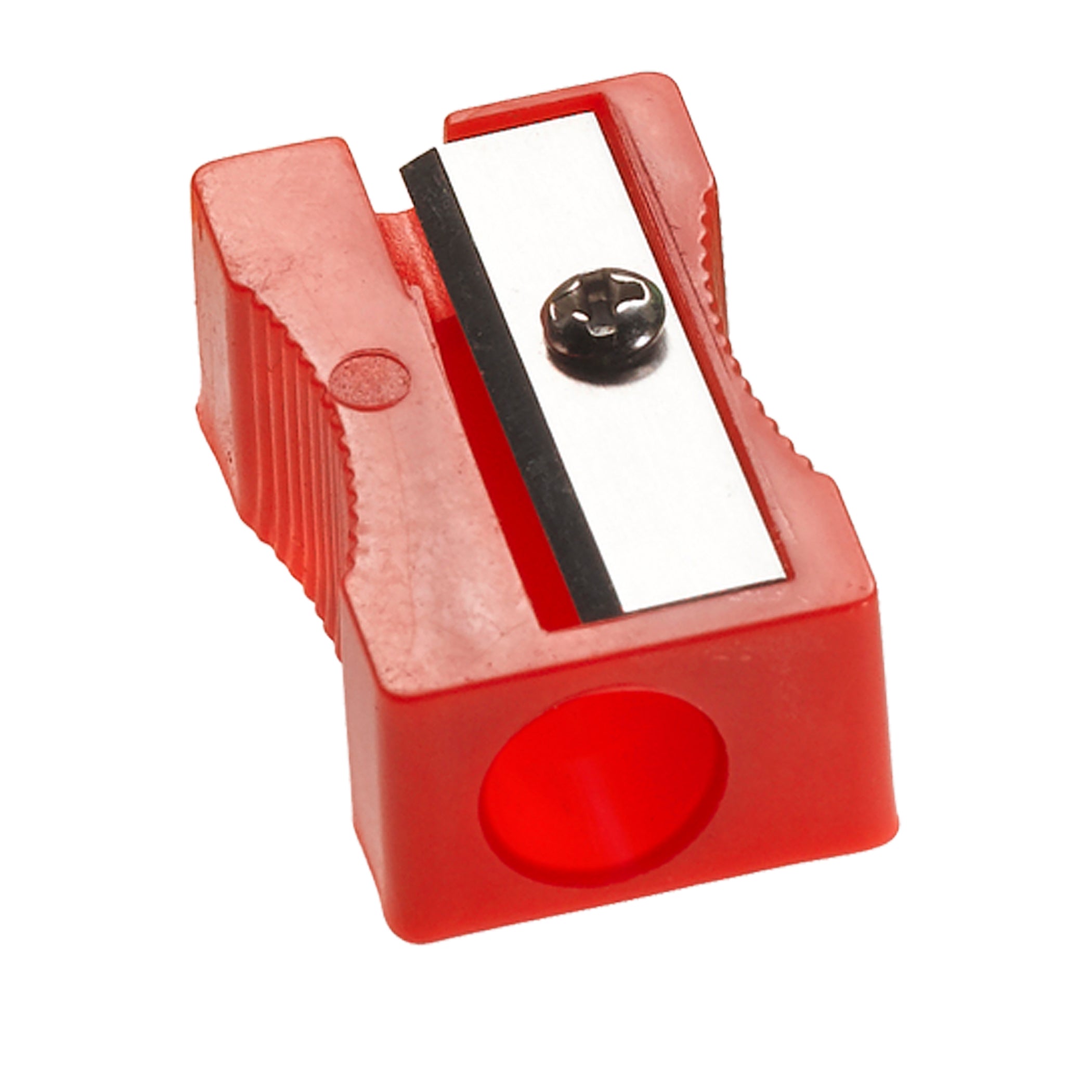 Single-Hole Pencil Sharpener, Classpack of 24, Assorted Colors (No Color Choice)