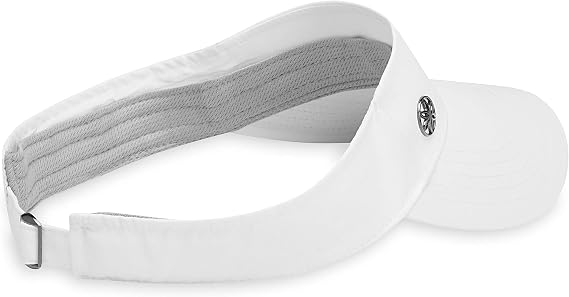 Gaiam Classic Womens Visor - White