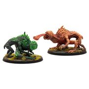 Modiphius Entertainment: Fallout: Miniatures - Cryptids - Snallygasters - 2 Resin Figures, Unpainted & Unassembled, RPG, Wilds of Appalachia, Licensed