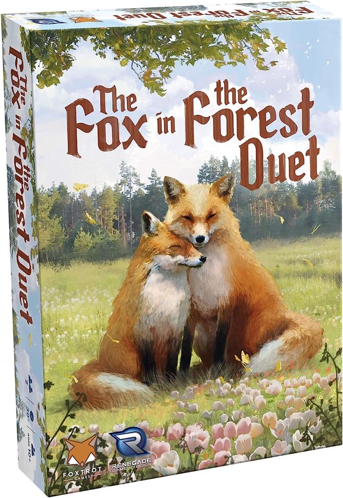 Renegade Game Studios Fox in the Forest Duet Card Game for 2 Players Aged 10 & Up , Cooperative Trick-Taking Game.