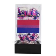 Bisexual Flag RPG Dice Set