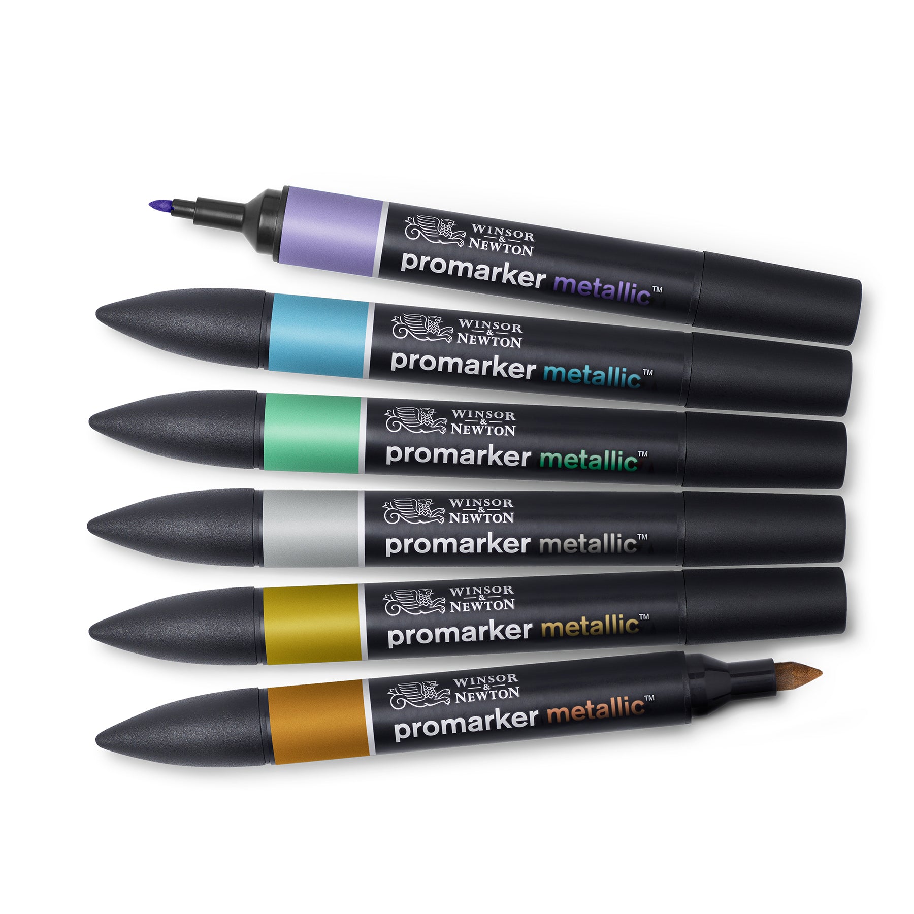 WN ProMarker Metallic 6 Set