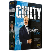 IELLO: Guilty: Monaco 1955 - Cooperative Deduction Game, Murder Mystery Investigation, Realistic Details, Ages 14+, 1-99 Players, 180-240 Minutes