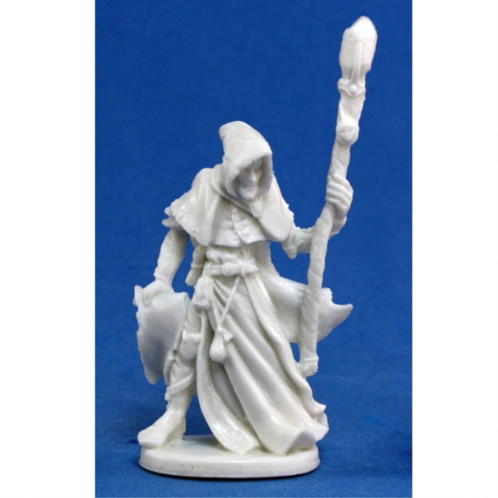 Reaper 77040: Satheras, Male Warlock - Dark Heaven Bones Plastic Miniature