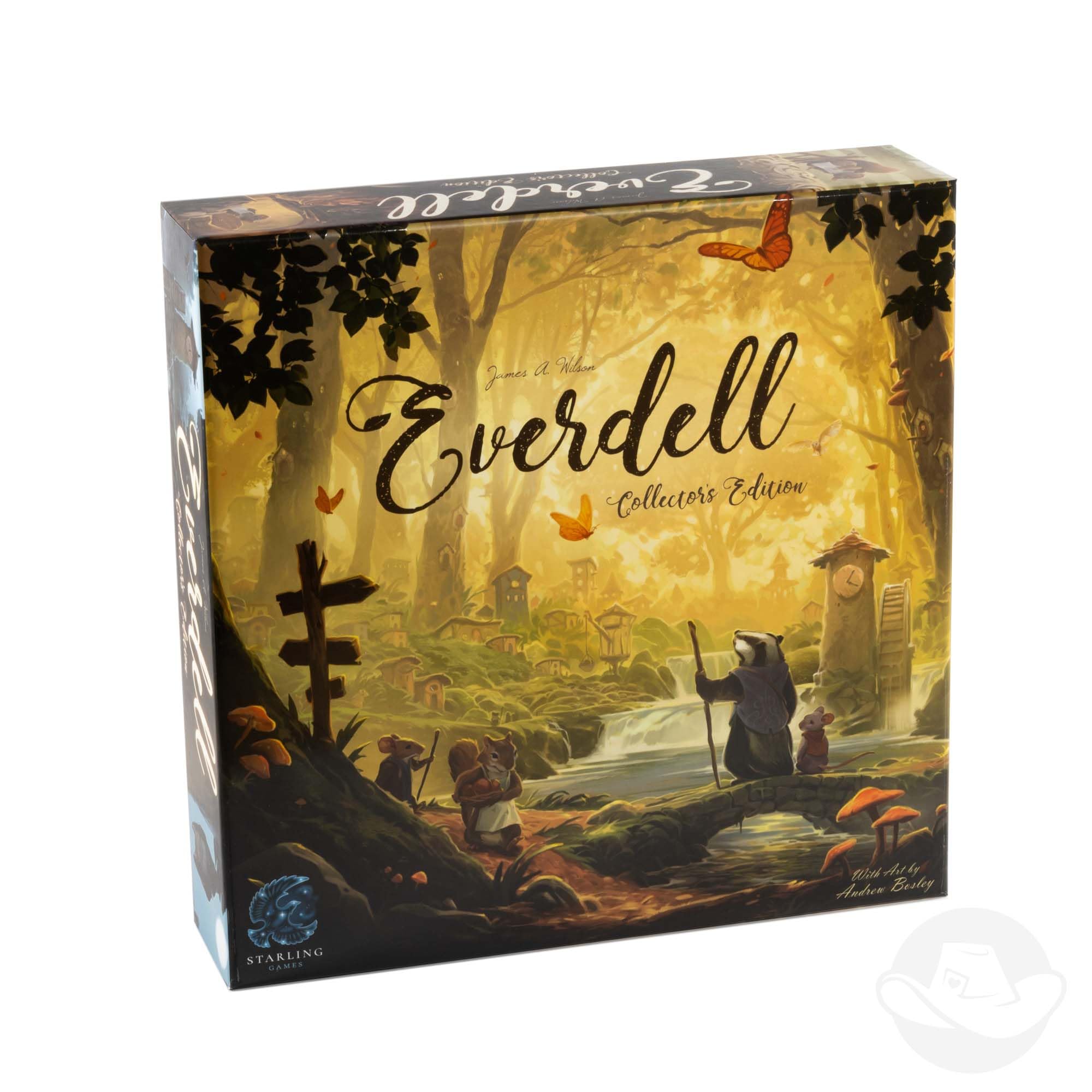 Everdell Collector’s Edition Board Game – Premium Strategy Worker Placement Game for Adults & Teens, 1–4 Players, Age 14+, Deluxe Fantasy Tabletop Game with Exclusive Content & Metal Tokens