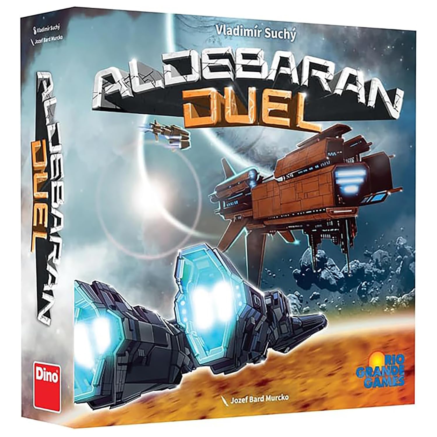 Rio Grande Games Aldebaran Duel: 2 Player Strategy Space Board Game, Empire Building Colonization Competition, 45-90 Mins