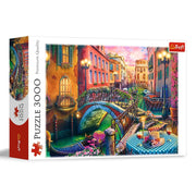 Trefl an Evening in Venice 3000 Piece Jigsaw Puzzle, Red 46"x33" Print, DIY Puzzle, Creative Fun, Classic Jigsaw for Adults and Children from 15 Years Old