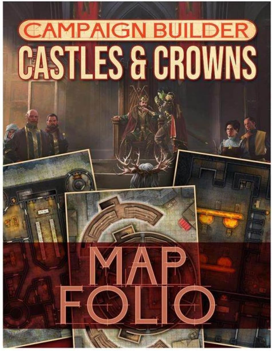 D&D (5e) Campaign Builder Map Folio : Castles & Crowns