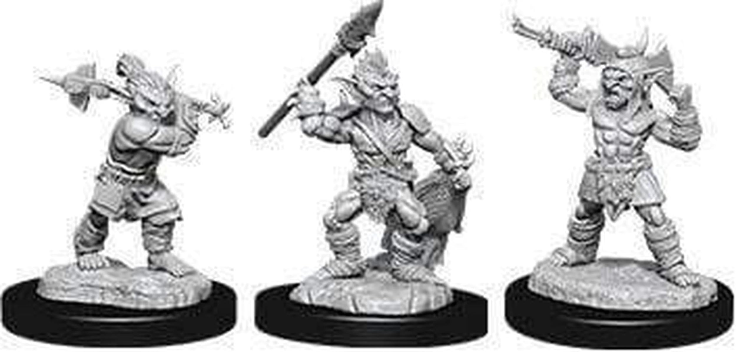 D&D: Nolzur's Marvelous Minis: Goblins & Goblin Boss W12 (Unpainted)