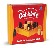 Gobblet! Abstract Strategy Board Game - Award Winning Kids or Adults Original All Wooden Board Game by Blue Orange Games - 2 Players for Ages 7 to 99.