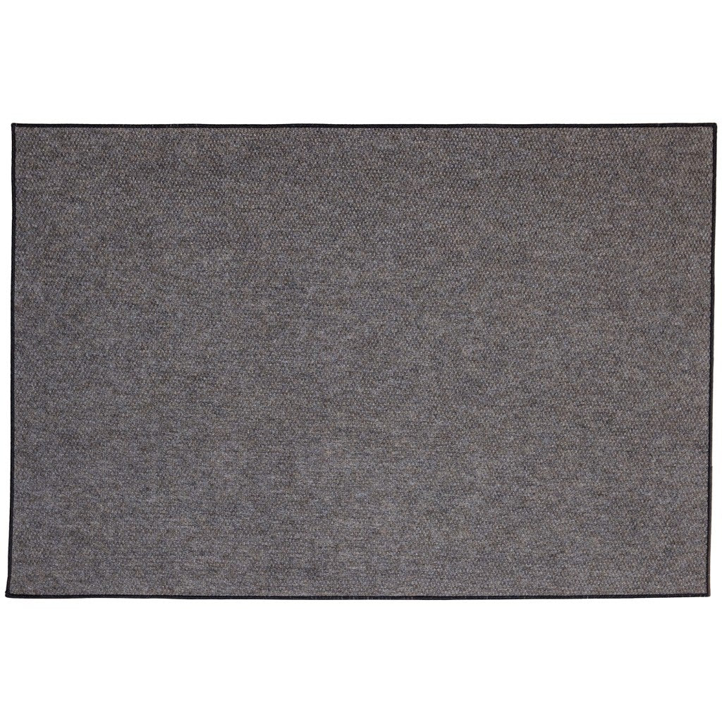 All Seasons Mountainside Outdoor Indoor Slip Resistant UV Tested Rug  - 4ft x 6ft - Rectangle - Woodbark Brown