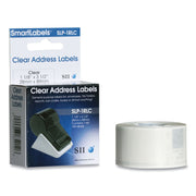 3 1/2" Widthss x 1 1/10" Length - Rectangle - Clear - 130 / Roll - 130/Roll - 2 / Box