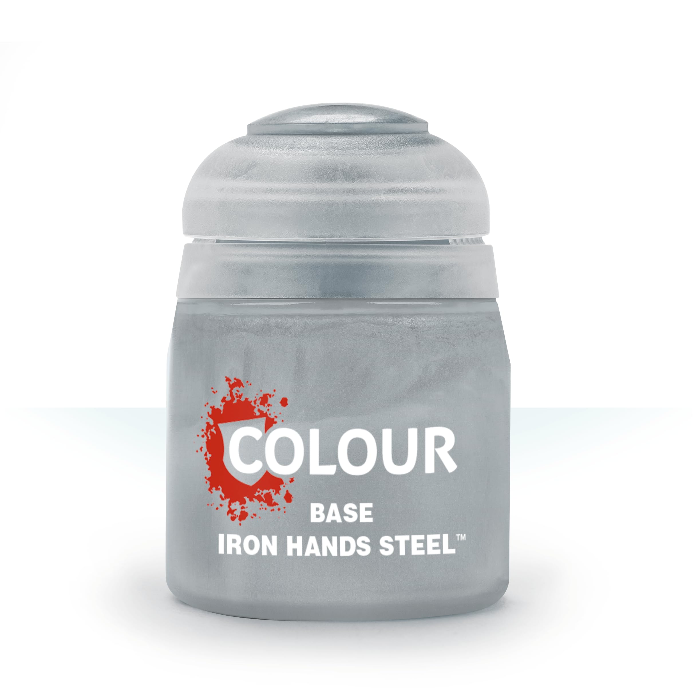 Citadel Iron Hands Steel Acrylic Paint, 12ml, 1 Count, Oneseize, Steel, Indoor and Outdoor, Water Repellent