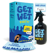 Lucky Egg Get Wet – Hilarious Category Party Games for Family Game Night – Family Board Games for Adults with Sprayer, Dice & 150 Category Cards – Best Family Games for Kids, Adults & Groups Ages 8+