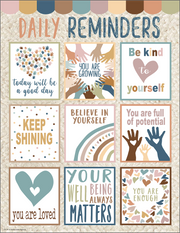 Everyone is Welcome Daily Reminders Chart