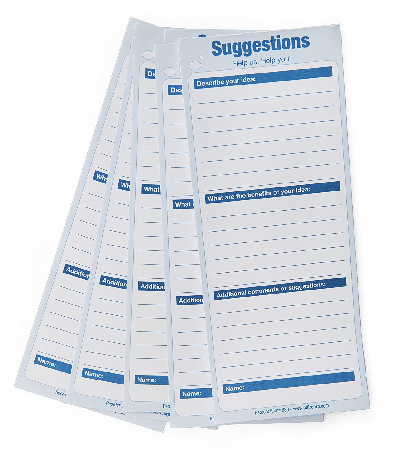 Suggestion Box Cards (50 pk)