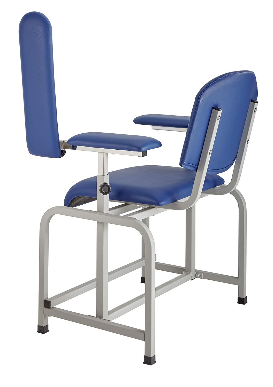 Blue Padded Phlebotomy Blood Drawing Chair