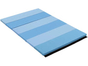 Tumbling Mat Folds in 3 - Blue/Light Blue