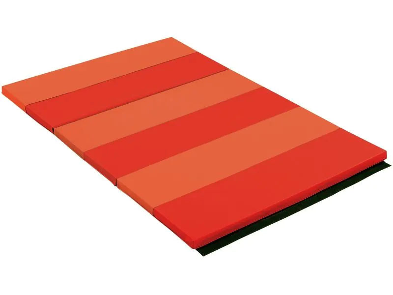 Tumbling Mat Folds in 3 - Red/Orange