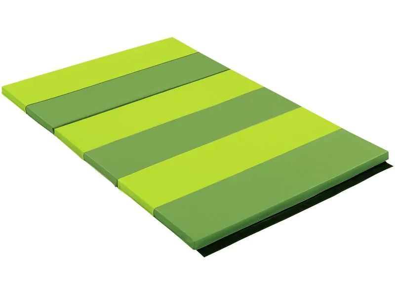 Tumbling Mat Folds in 3 - Green/Light Green