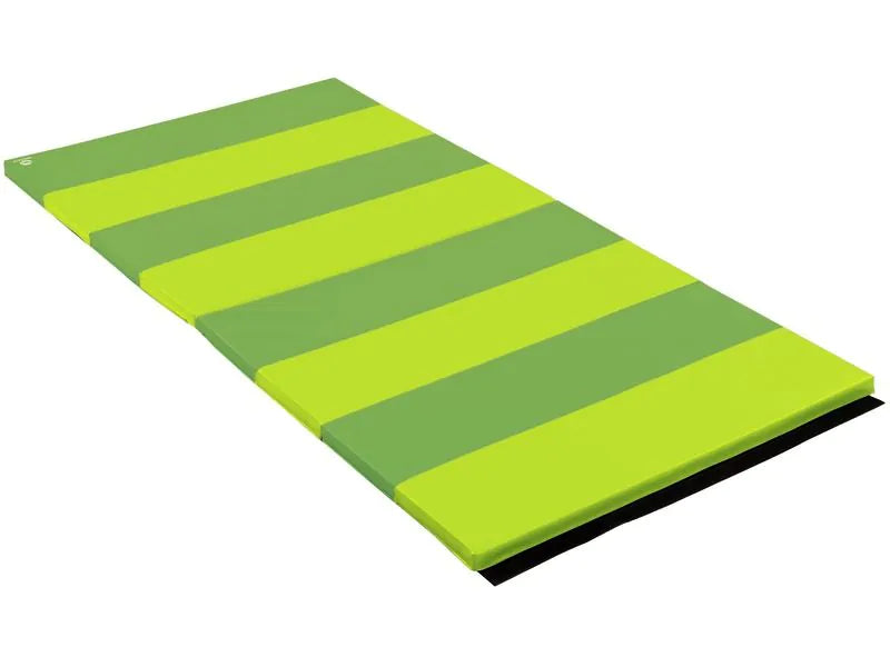 Tumbling Mat Folds in 4 - Green/Light Green