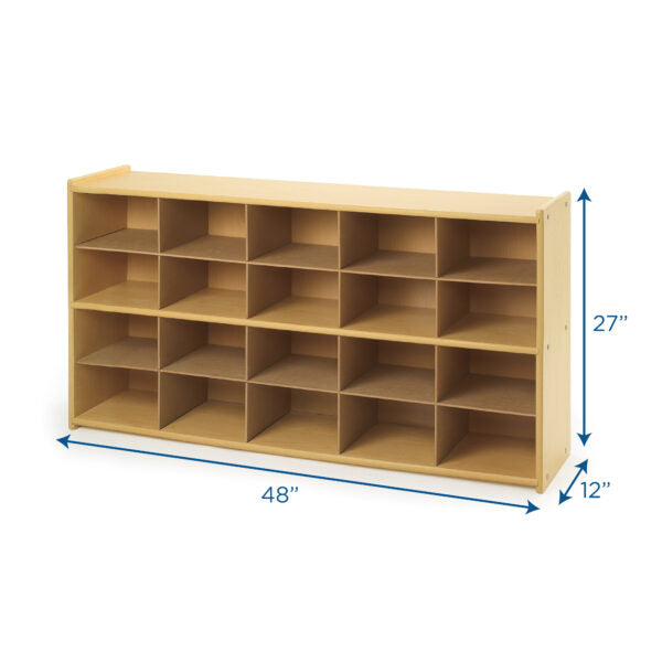 Value Line 20-Tray Cubby Storage - Unit Only