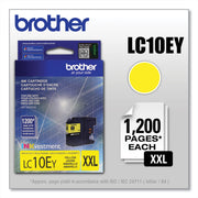 Brother LC-10EY Original Inkjet Ink Cartridge - Yellow - 1 Each