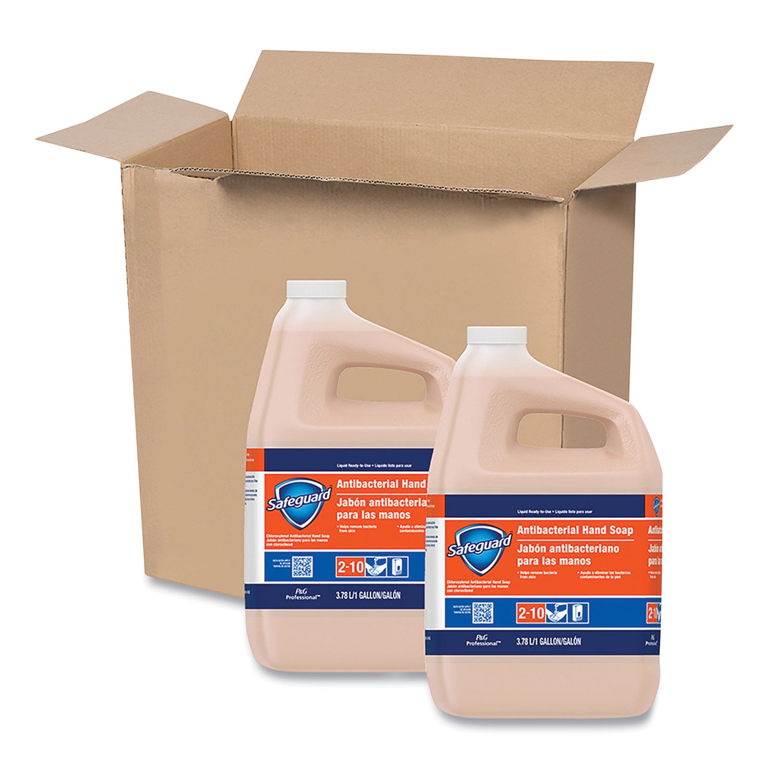 1 gal - Bacteria Remover, Dirt Remover, Kill Germs - Hand - Moisturizing - Antibacterial - Peach - Rich Lather - 1 Carton