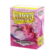 Dragon Shield | Standard Size Card Matte Sleeves | 100 CT - Smooth & Tough Premium TCG Sleeves | Compatible with Pokemon, Flesh & Blood, One Piece & Magic The Gathering | Pink Diamond - Matte