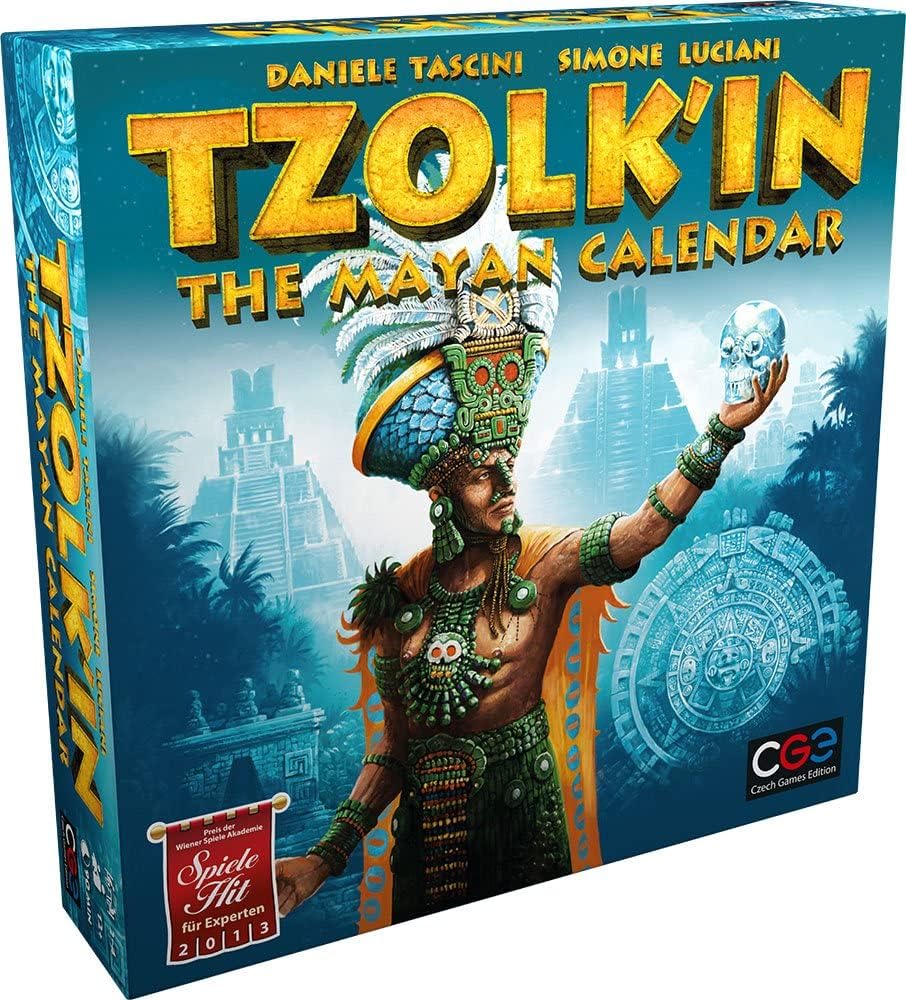 Tzolk'in: The Mayan Calendar | CGE Board Game | Dynamic Worker Placement Strategy Game for 2-4 Players