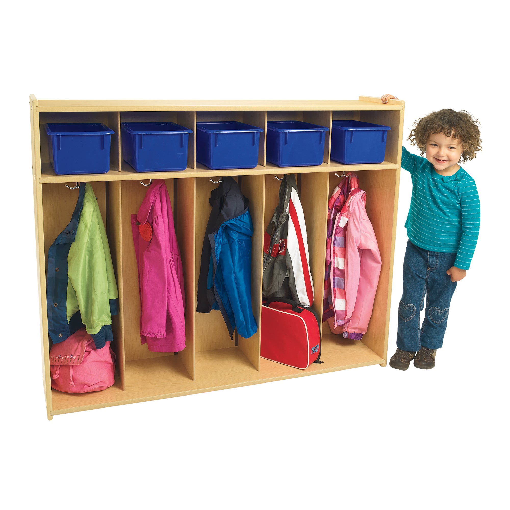 Value Line Toddler 5-Section Locker