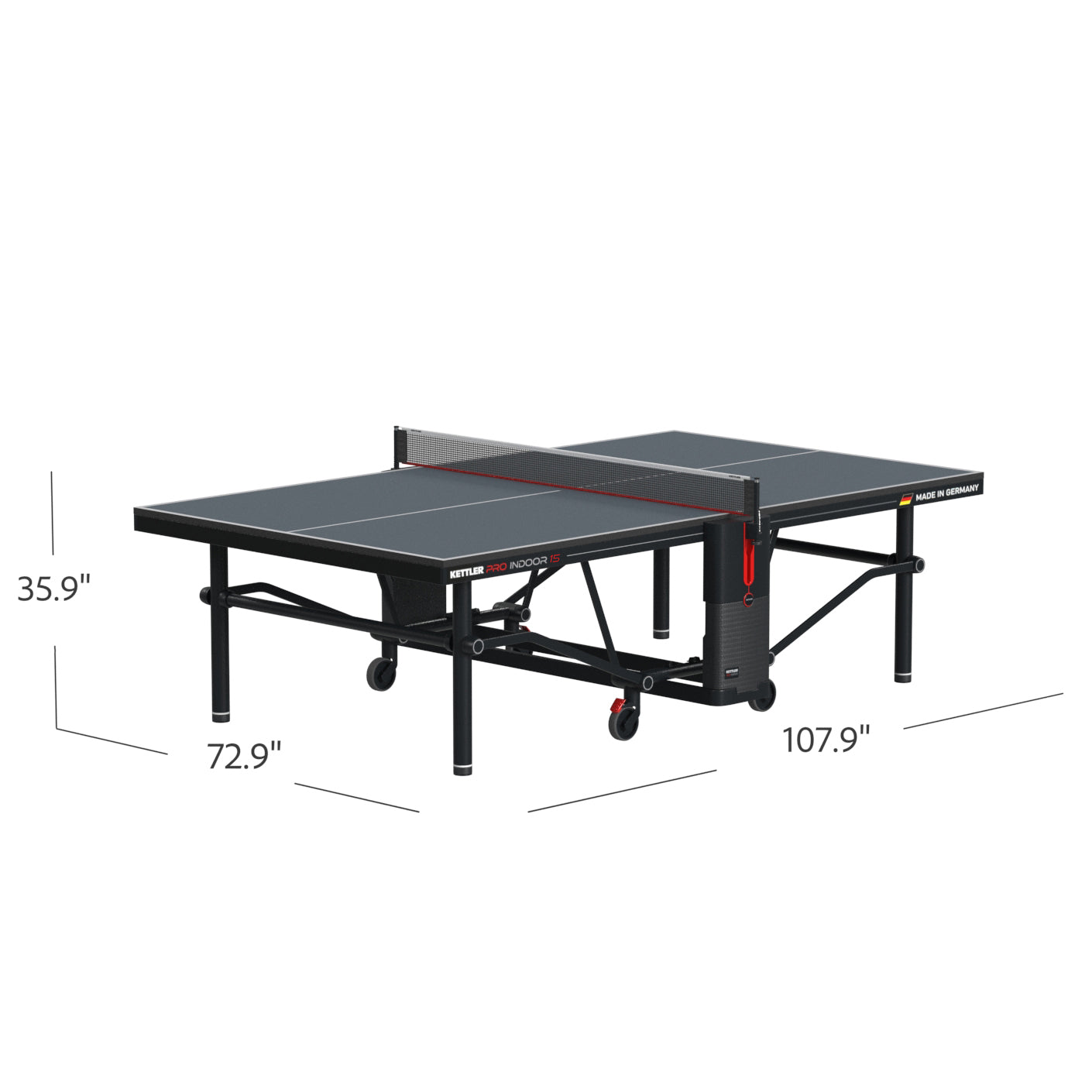 Kettler® Pro Indoor 15 Table Tennis Table