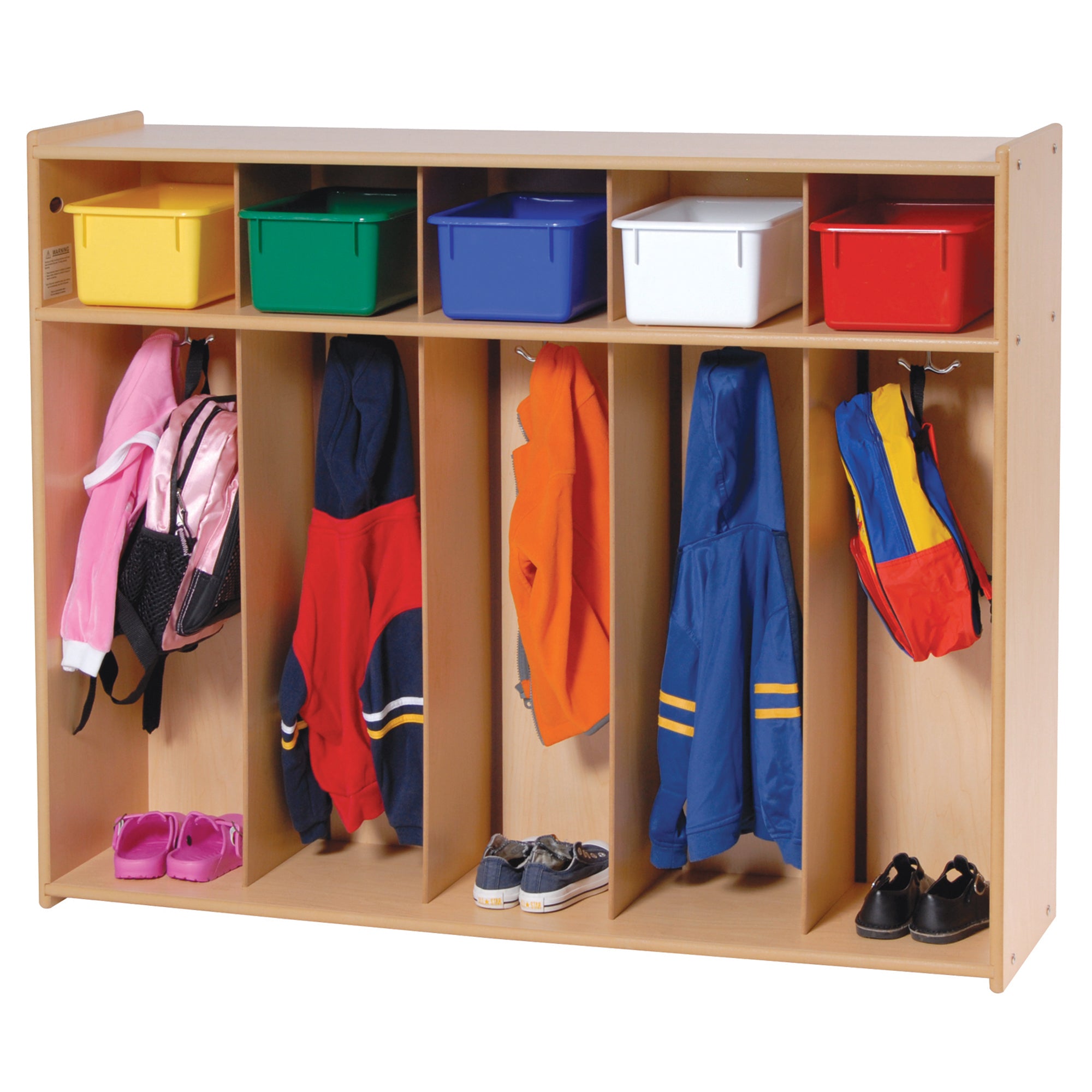 Value Line Toddler 5-Section Locker