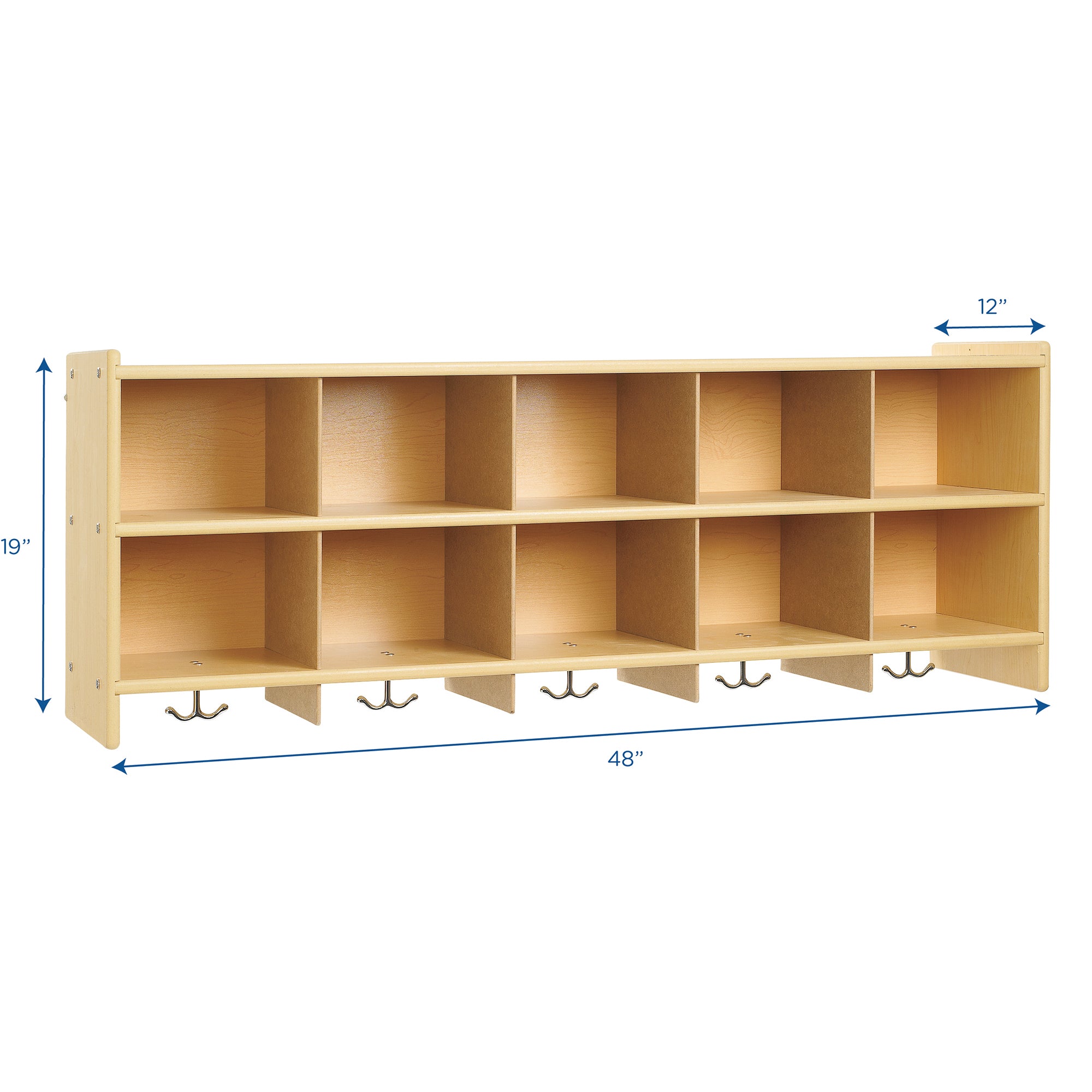 Value Line 10 Section Wall Locker