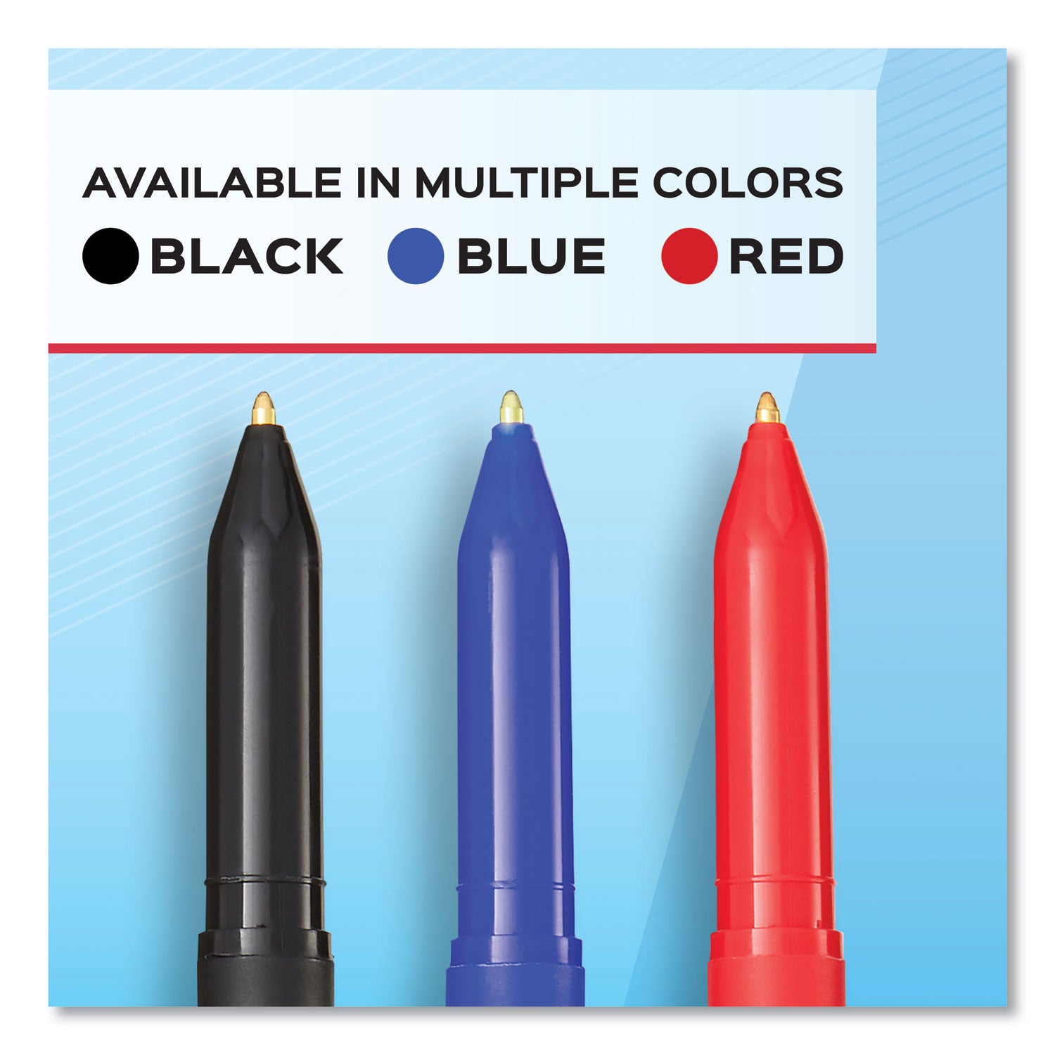 Paper Mate Write Bros. 1.2mm Ballpoint Pen - 1.2 mm Bold Pen Point - Blue Ink - 1 Dozen