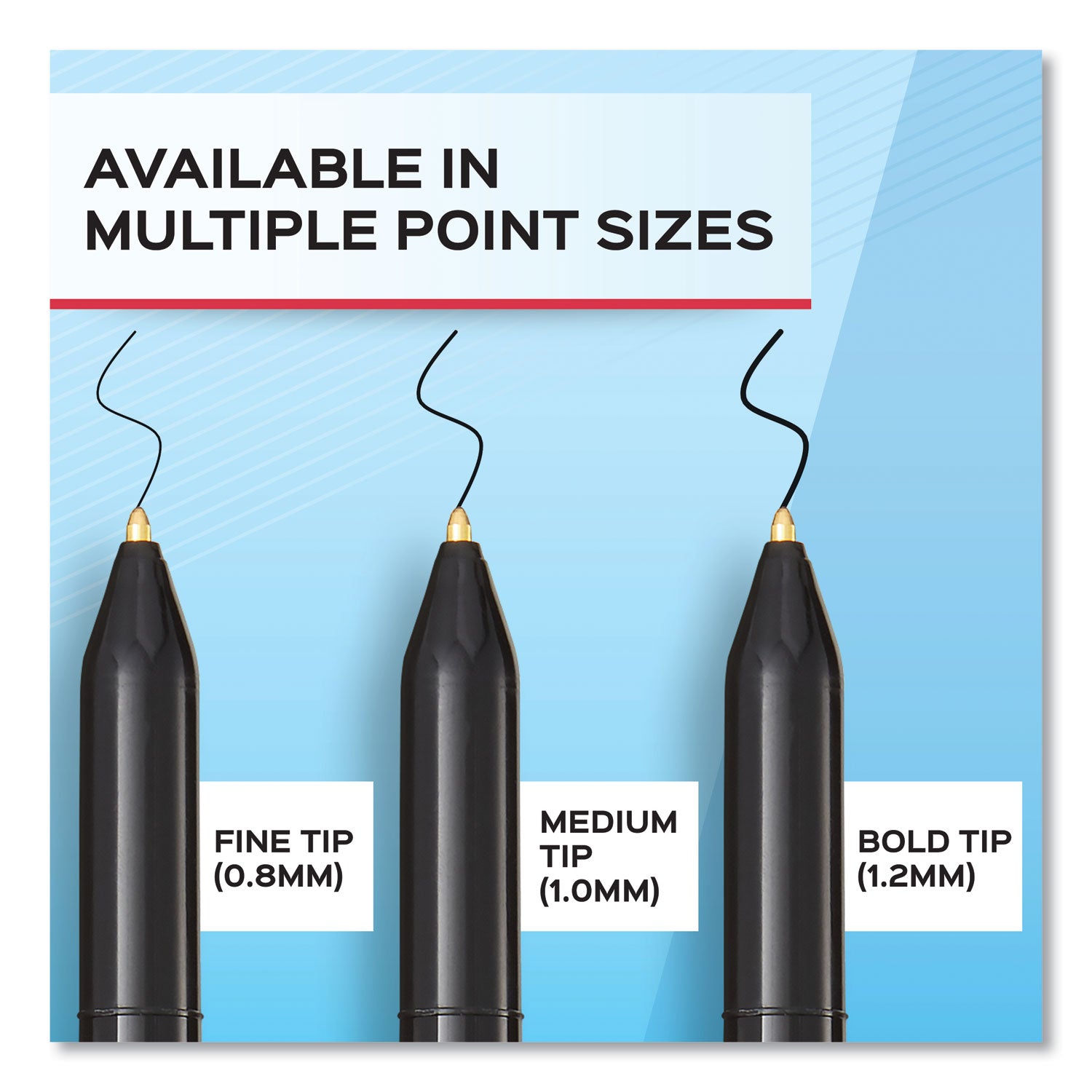 Paper Mate Write Bros. 1.2mm Ballpoint Pen - 1.2 mm Bold Pen Point - Blue Ink - 1 Dozen
