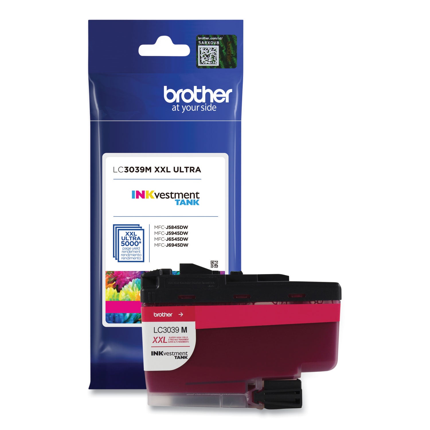 Brother INKvestment LC3039M Original Ultra High Yield Inkjet Ink Cartridge - Single Pack - Magenta - 1 Each