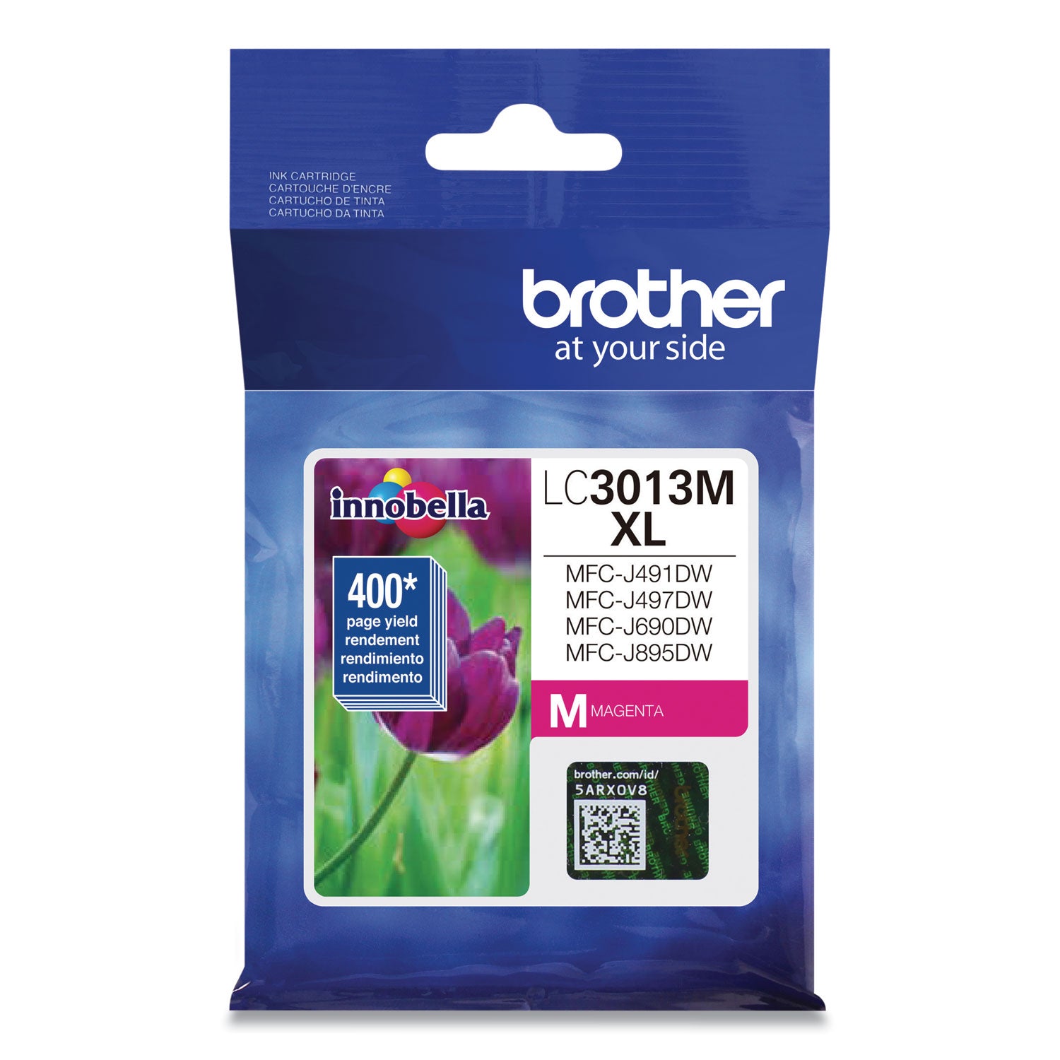 Brother Innobella LC3013M Original High Yield Inkjet Ink Cartridge - Single Pack - Magenta - 1 Each