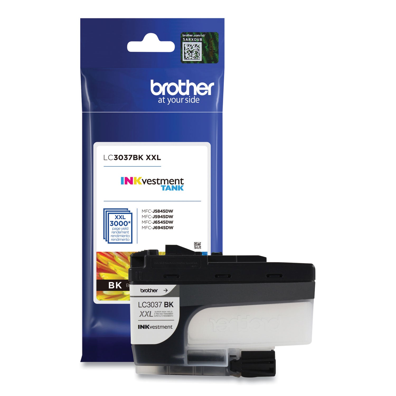 LC3037BKS Inkvestment Super High-Yield Ink, 3, 000 Page-Yield, Black
